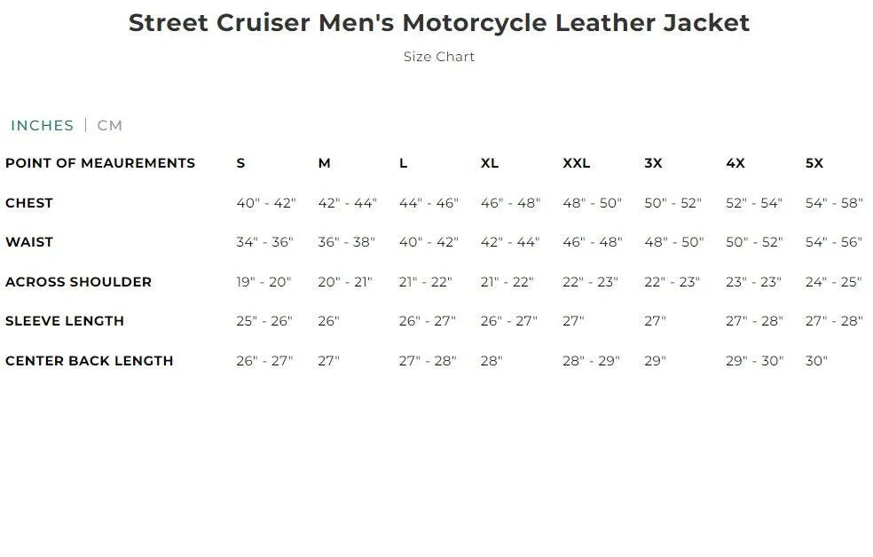 First Mfg Mens Street Cruiser Hooded Leather Motorcycle Jacket