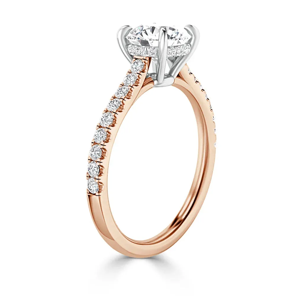 Freya - 18ct Rose Gold - Round