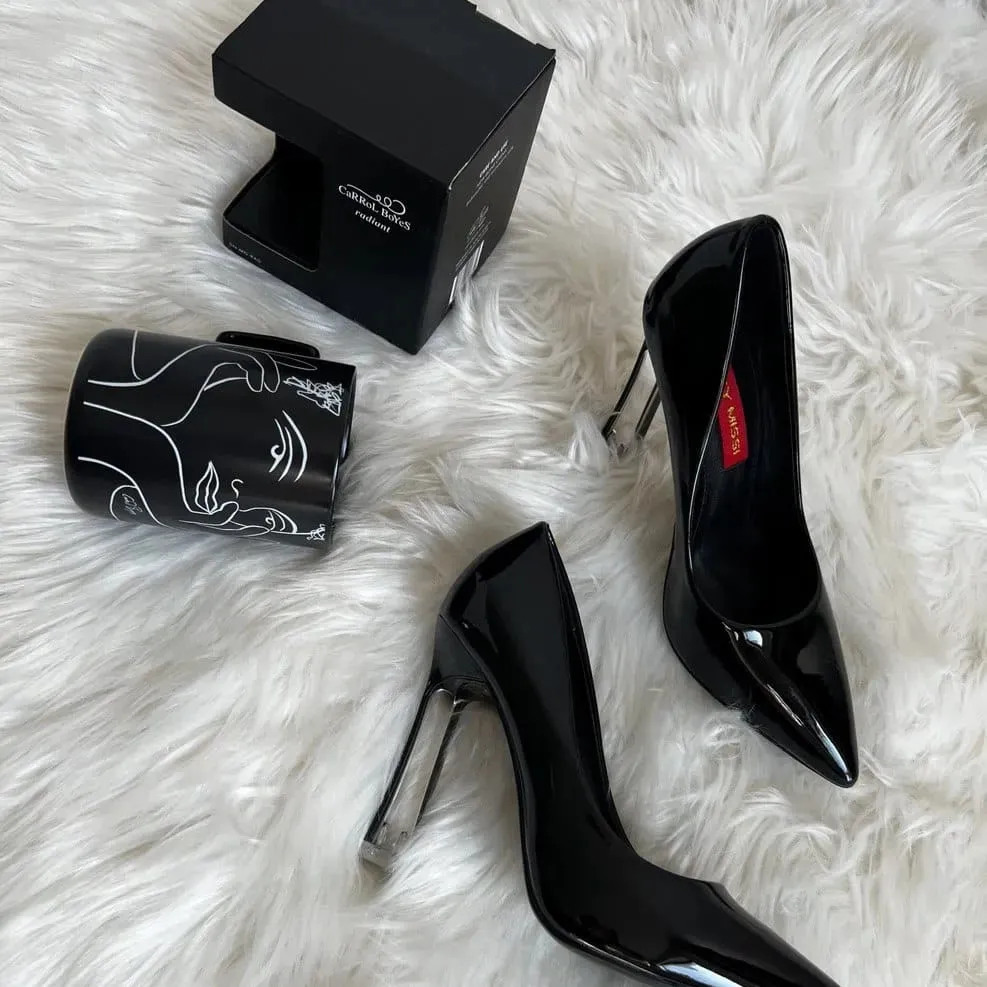 Glass heel pump