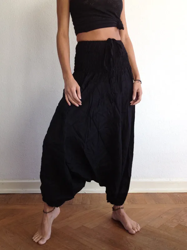 Harem Pants Black