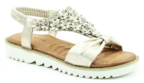 Heavenly Feet Margarita Womens Slip On Sandal