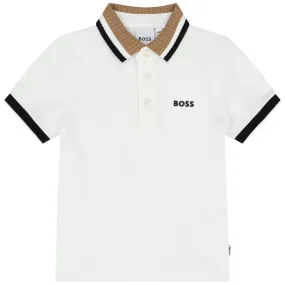 Hugo Boss Toddler Polo S/S Shirt_ J05A35-10P