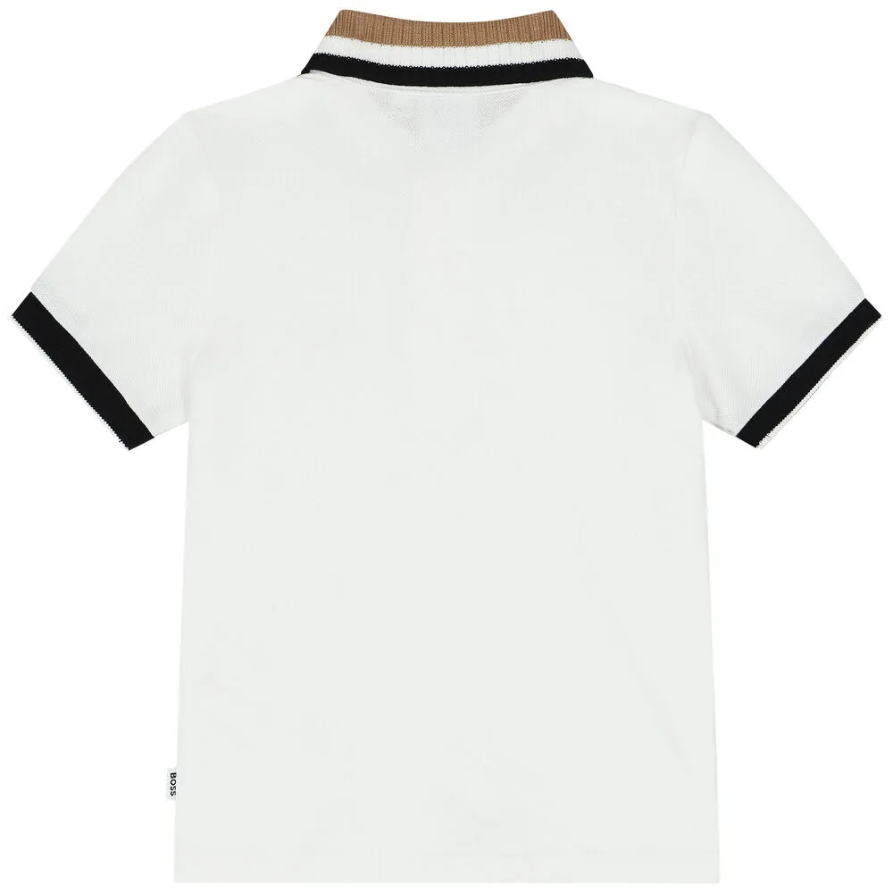 Hugo Boss Toddler Polo S/S Shirt_ J05A35-10P