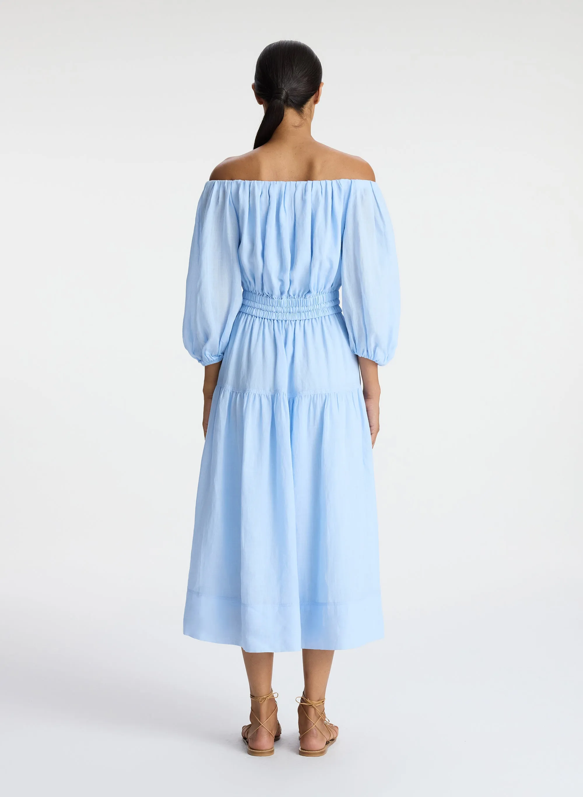 Indy Off Shoulder Midi Dress