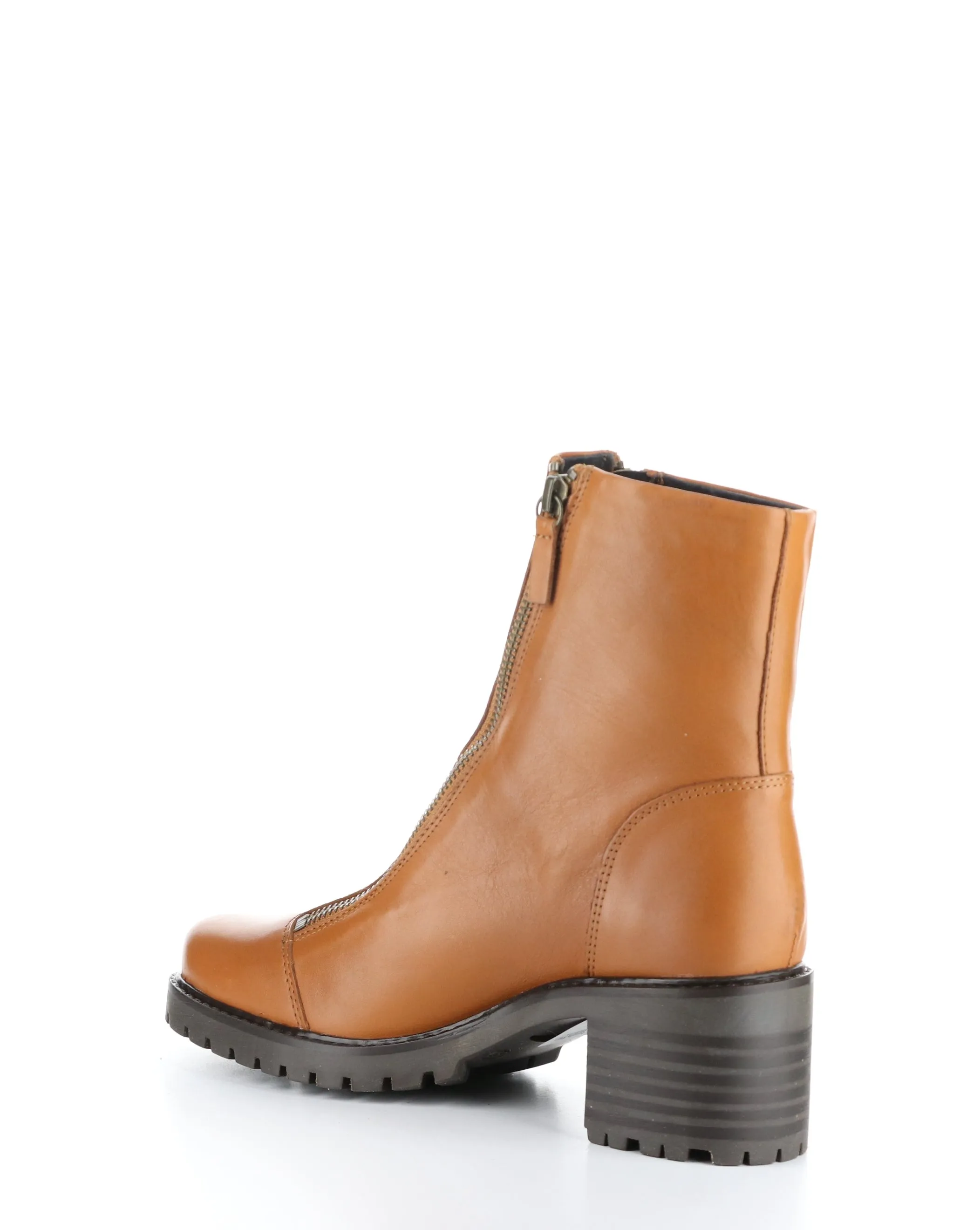 INGLE BRITISH TAN Round Toe Boots