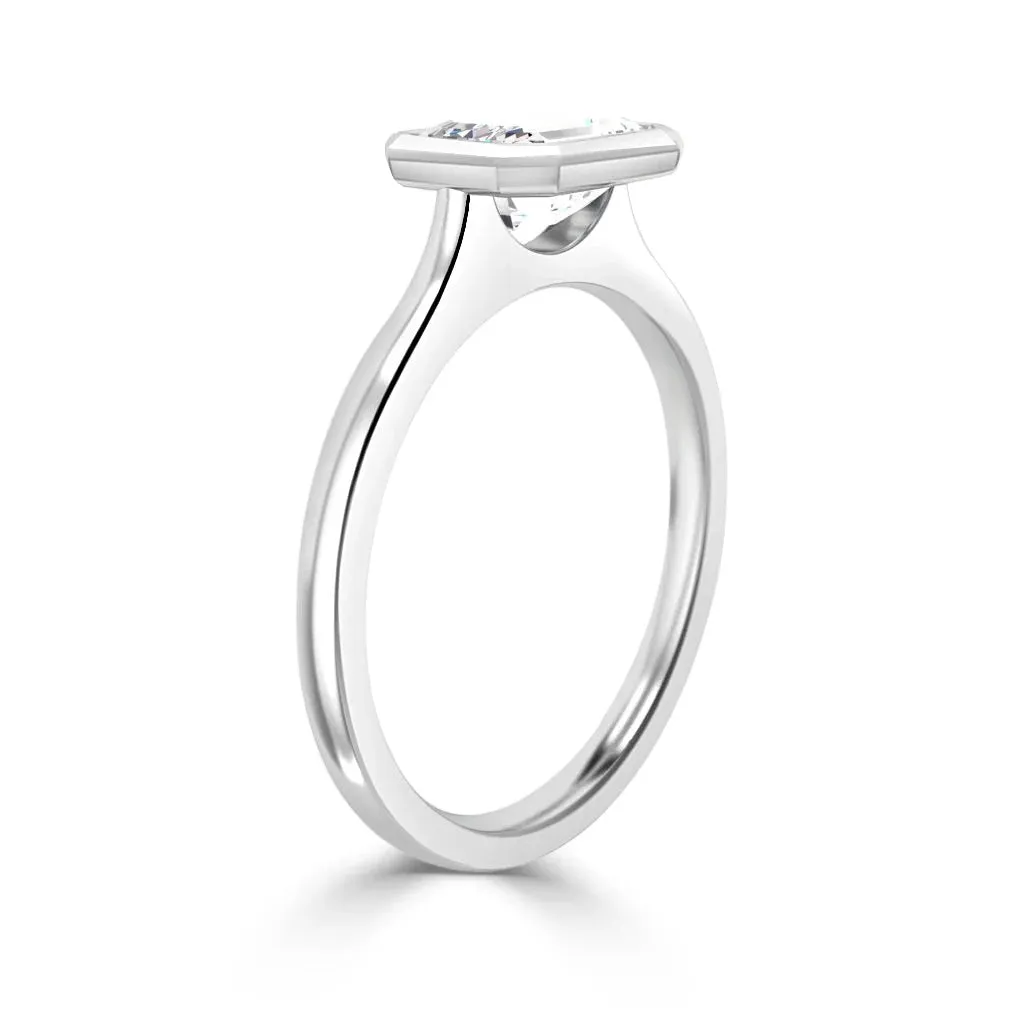 Isla - 18ct White Gold - Emerald