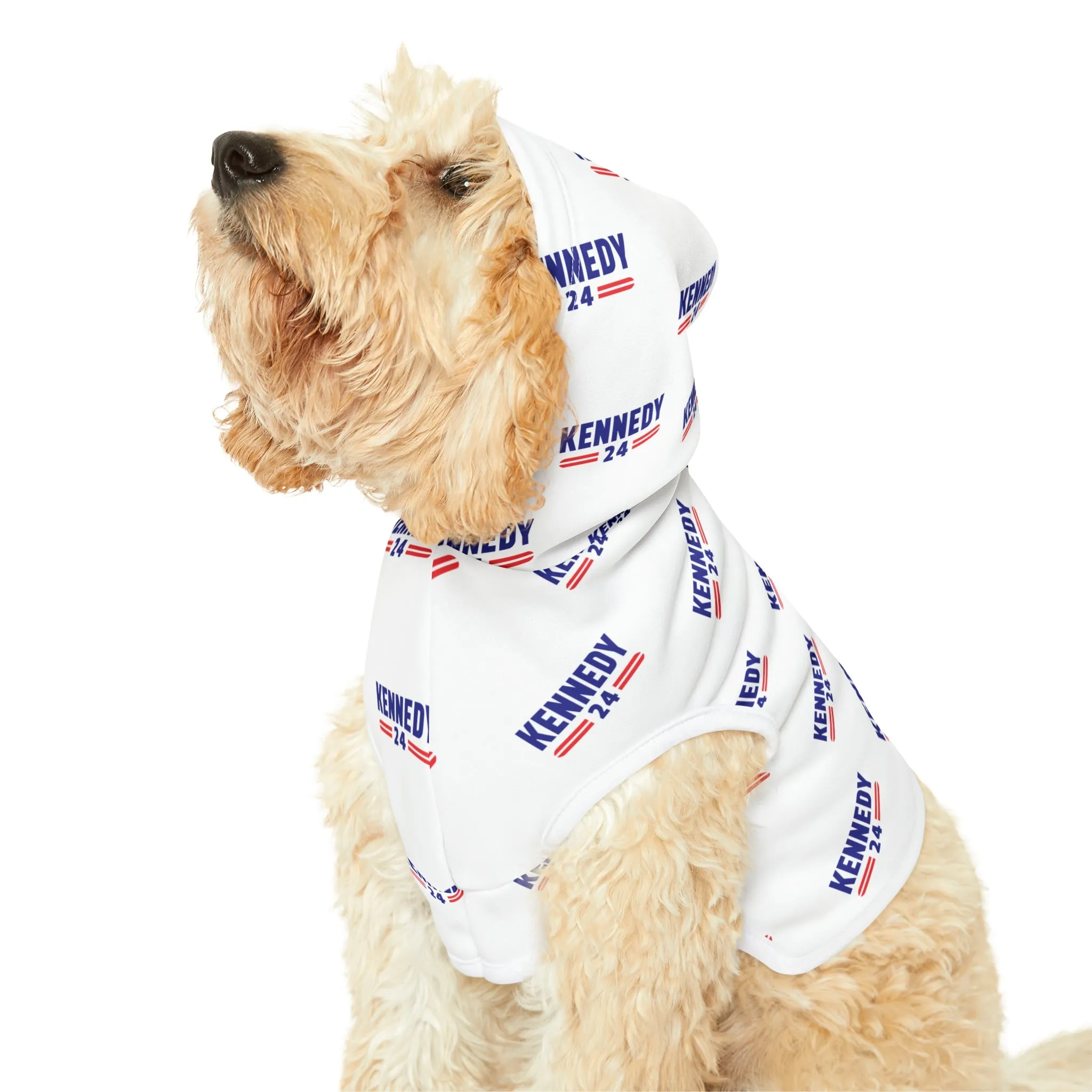 Kennedy Classic Pet Hoodie | White