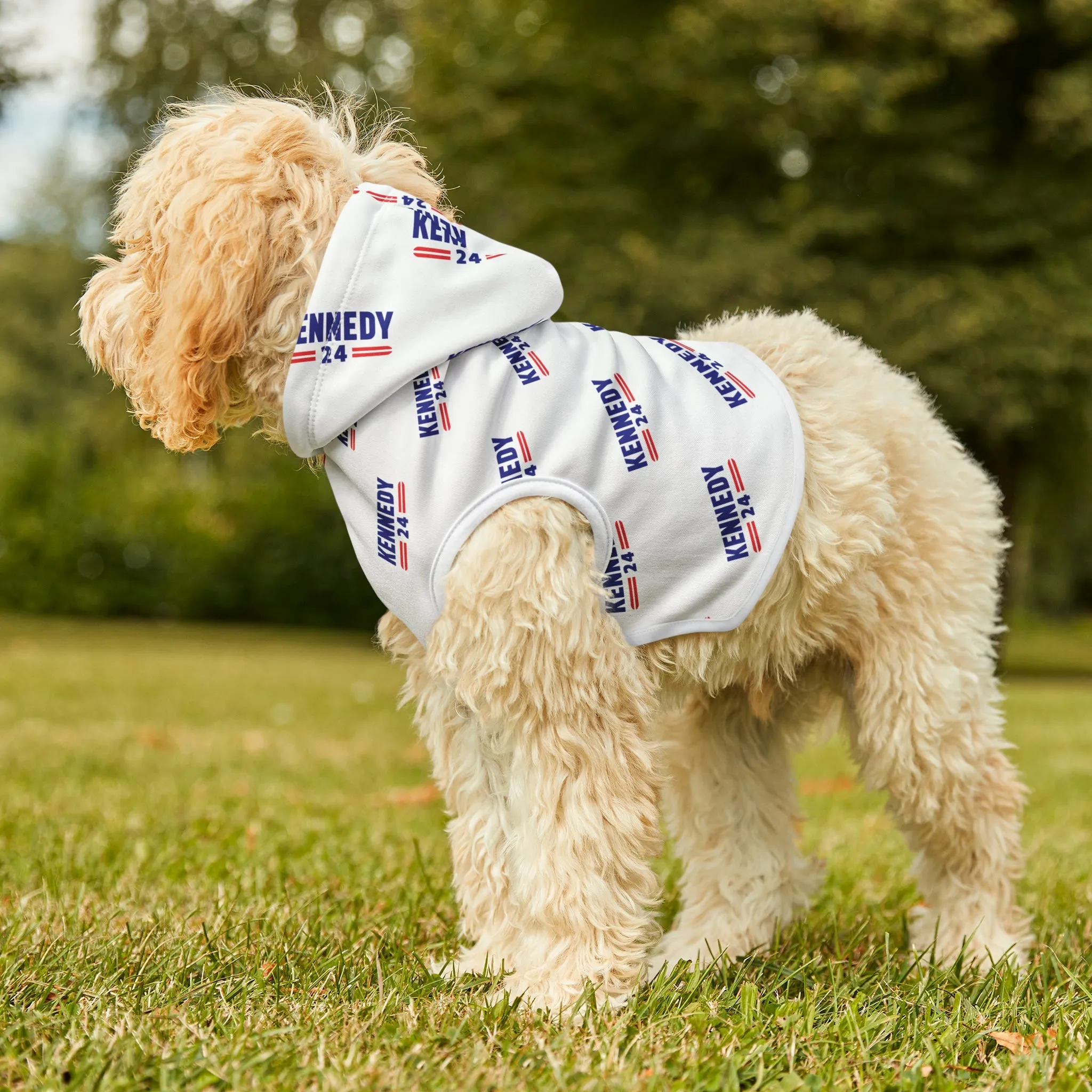 Kennedy Classic Pet Hoodie | White