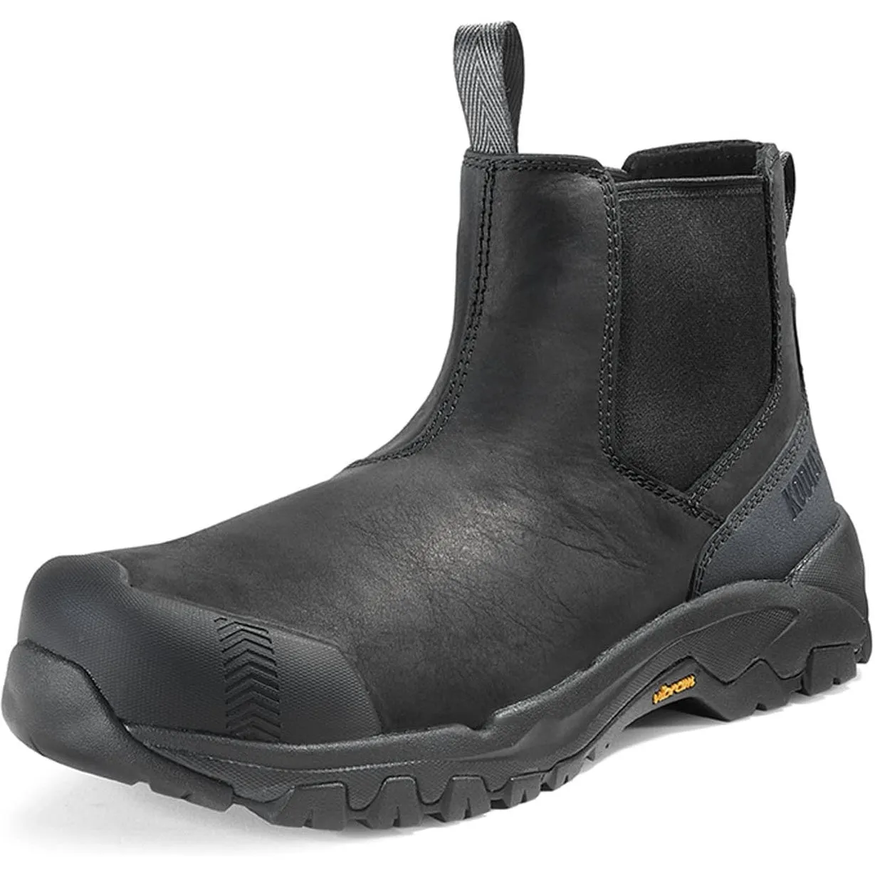 Kodiak Men's Quest Bound Comp Toe WP Chelsea Work Boot -Black- 4THNBK