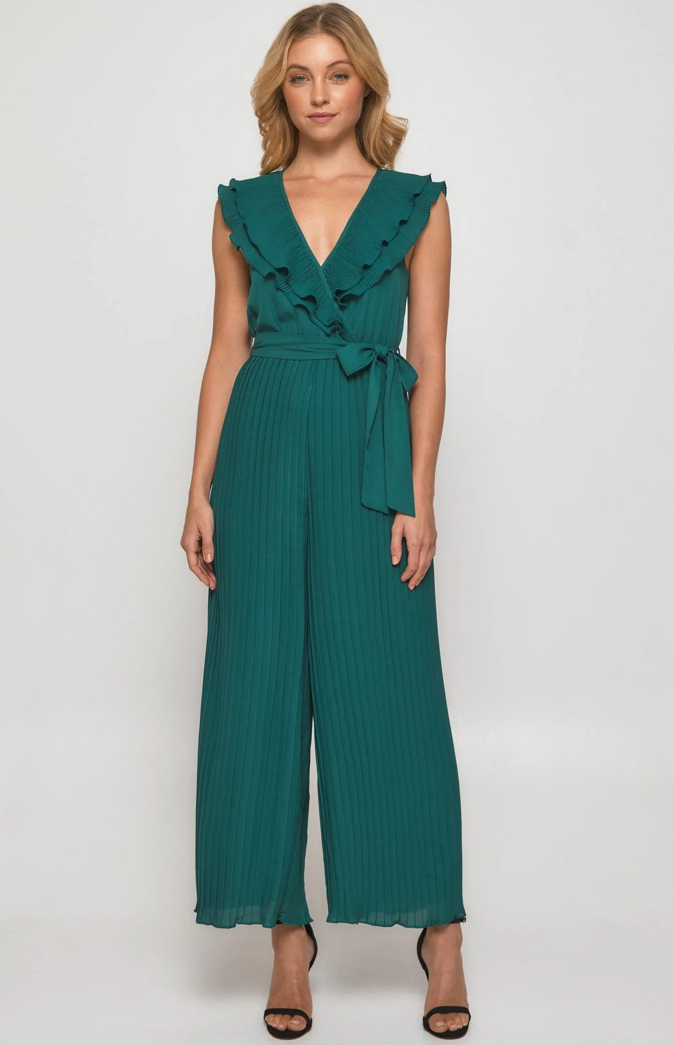 kora Jumpsuit - Emerald