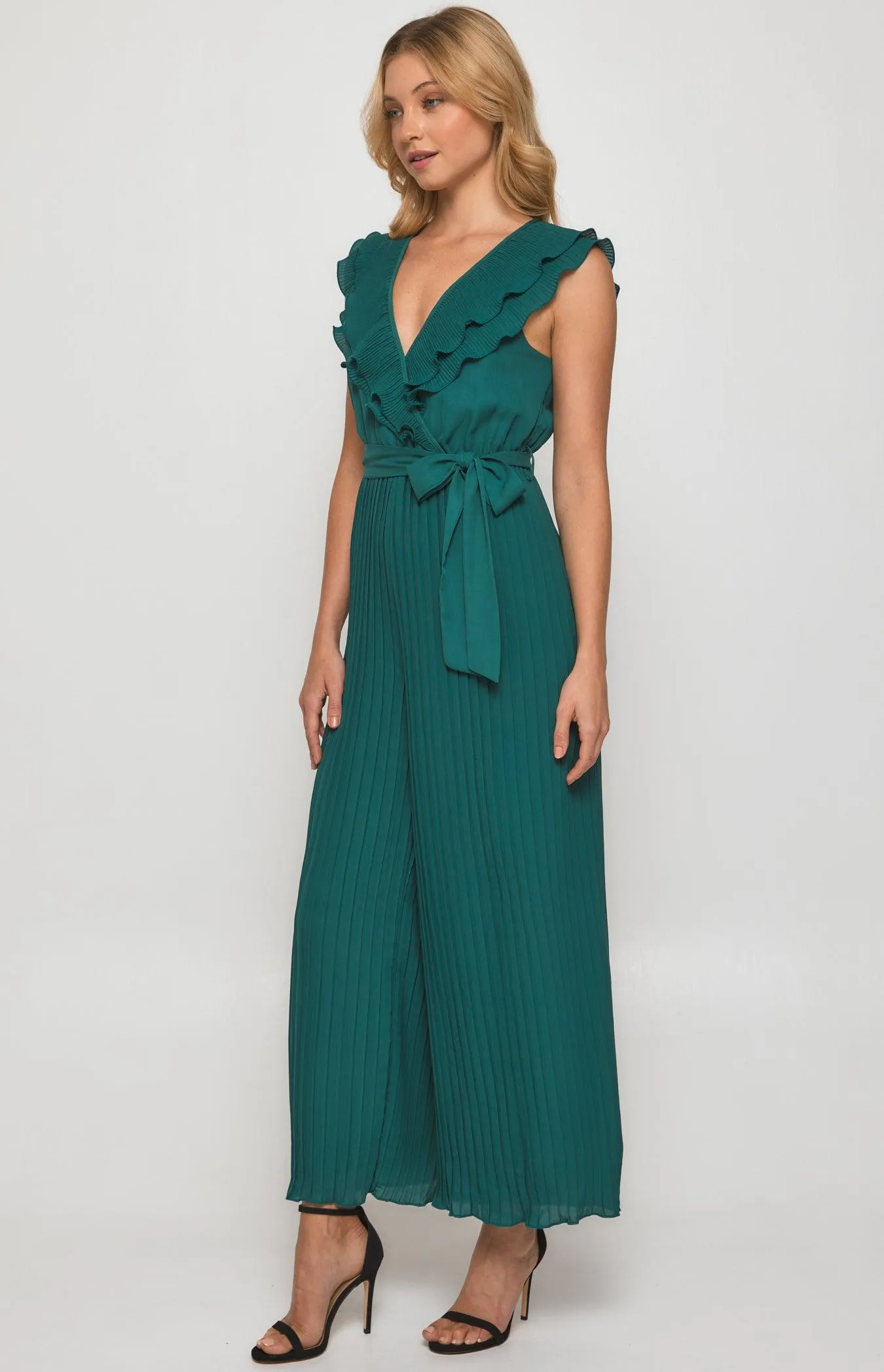 kora Jumpsuit - Emerald