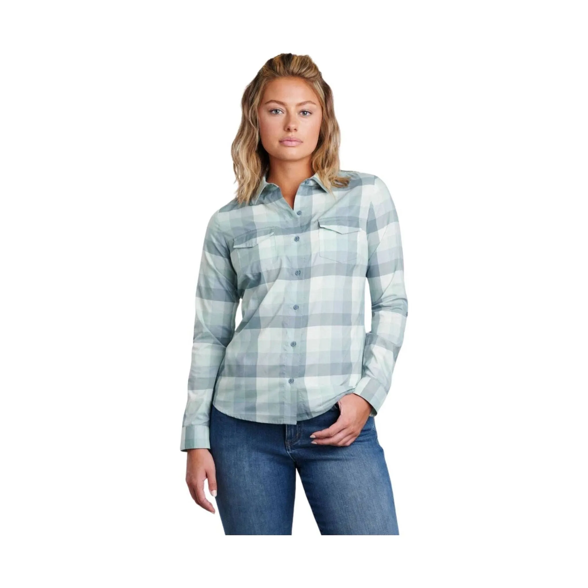 Kuhl Women's Kamp Long Sleeve - Soft Jade