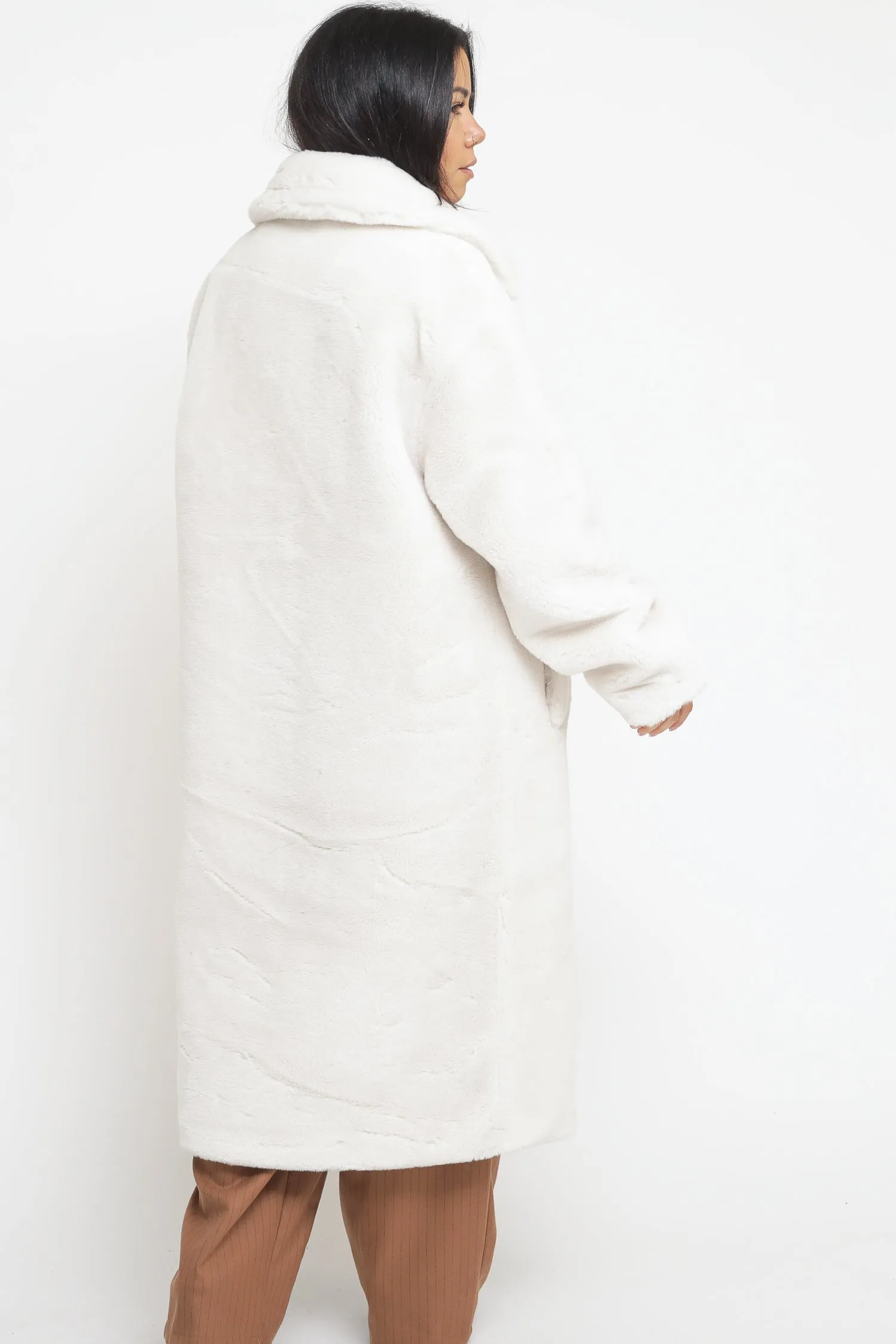 Ladies Coat - Winter White