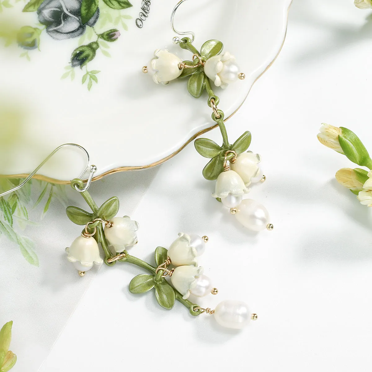 Lily Of The Valley Earrings