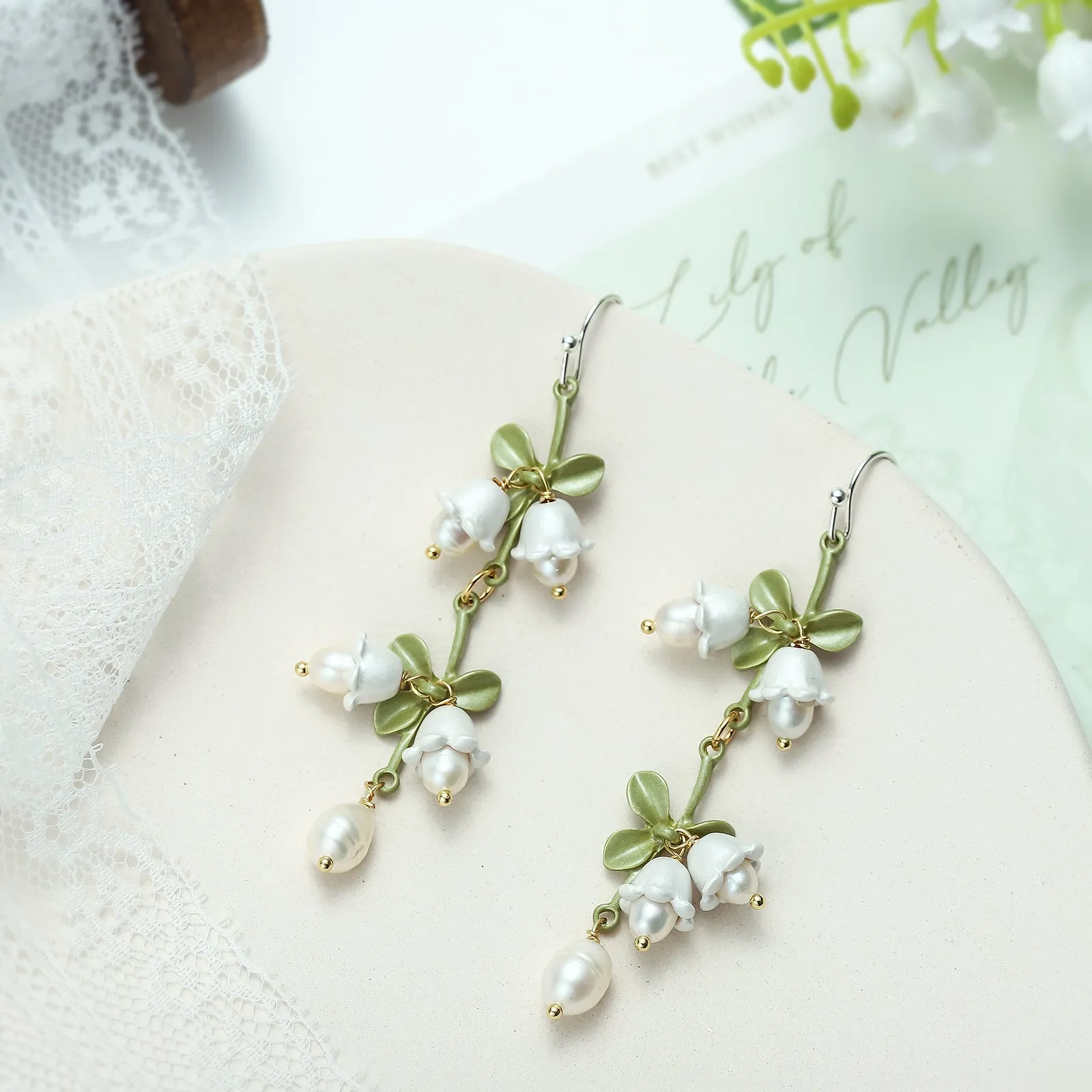 Lily Of The Valley Earrings