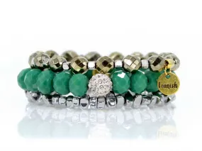 March 2019 Erimish {GREEN WITH ENVY} Bracelet Set {Pre-Order}