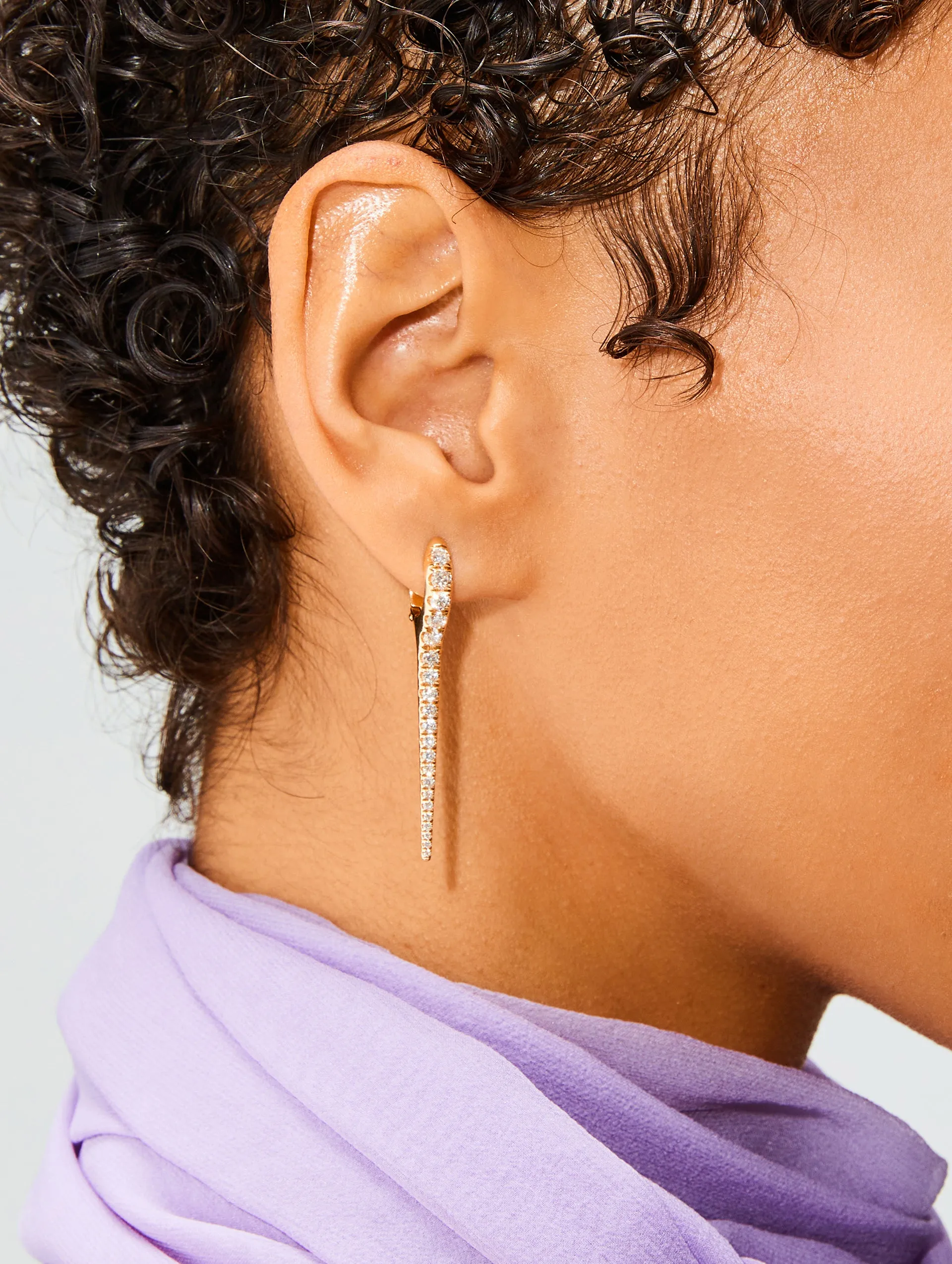 Medium Lola Needle Earrings