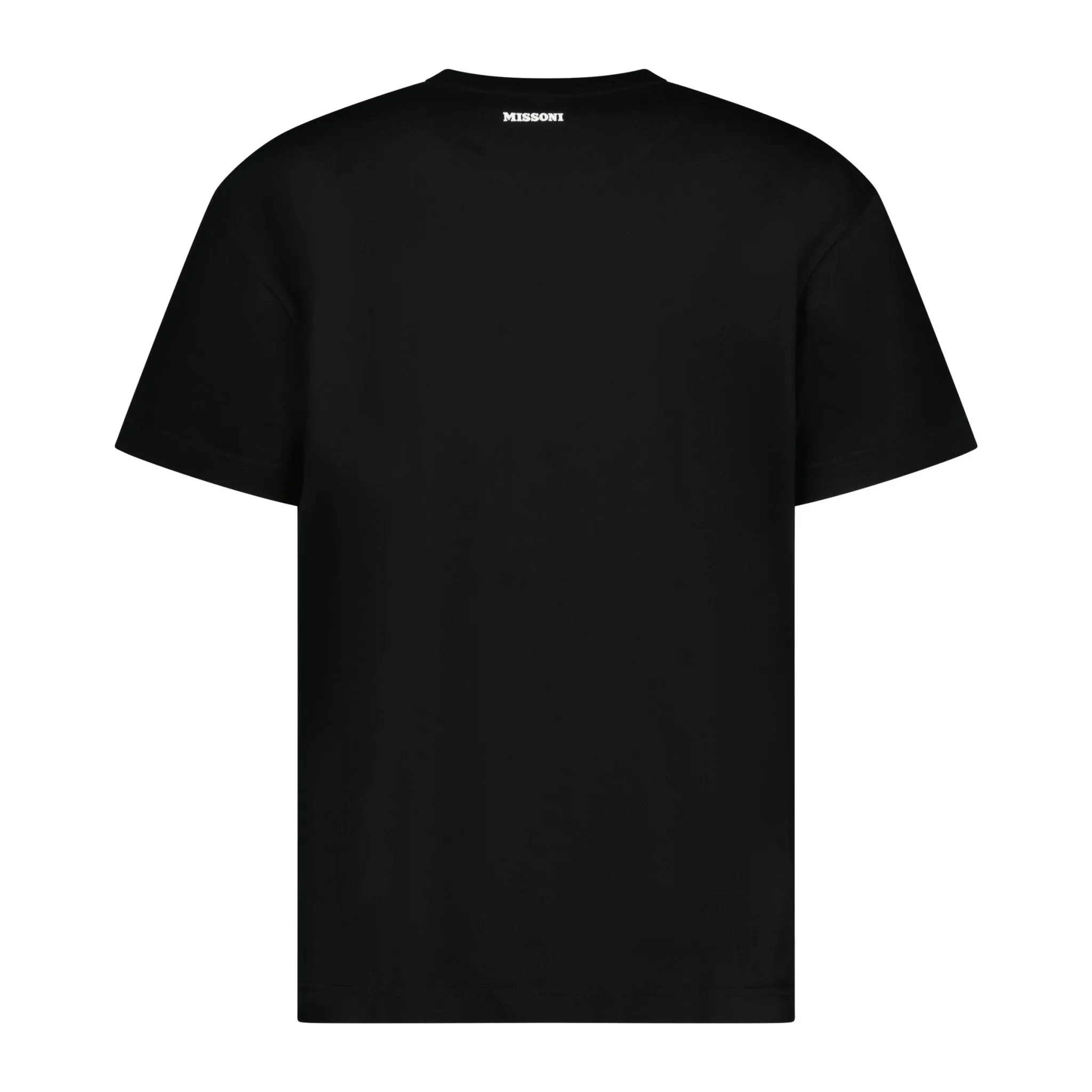 Missoni Pocket Zig Zag Logo T-Shirt Black