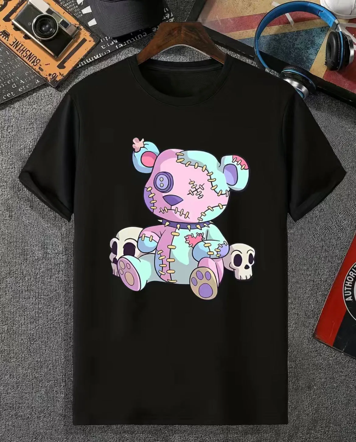 Modish Bear Casual T-Shirt for Women & Teens