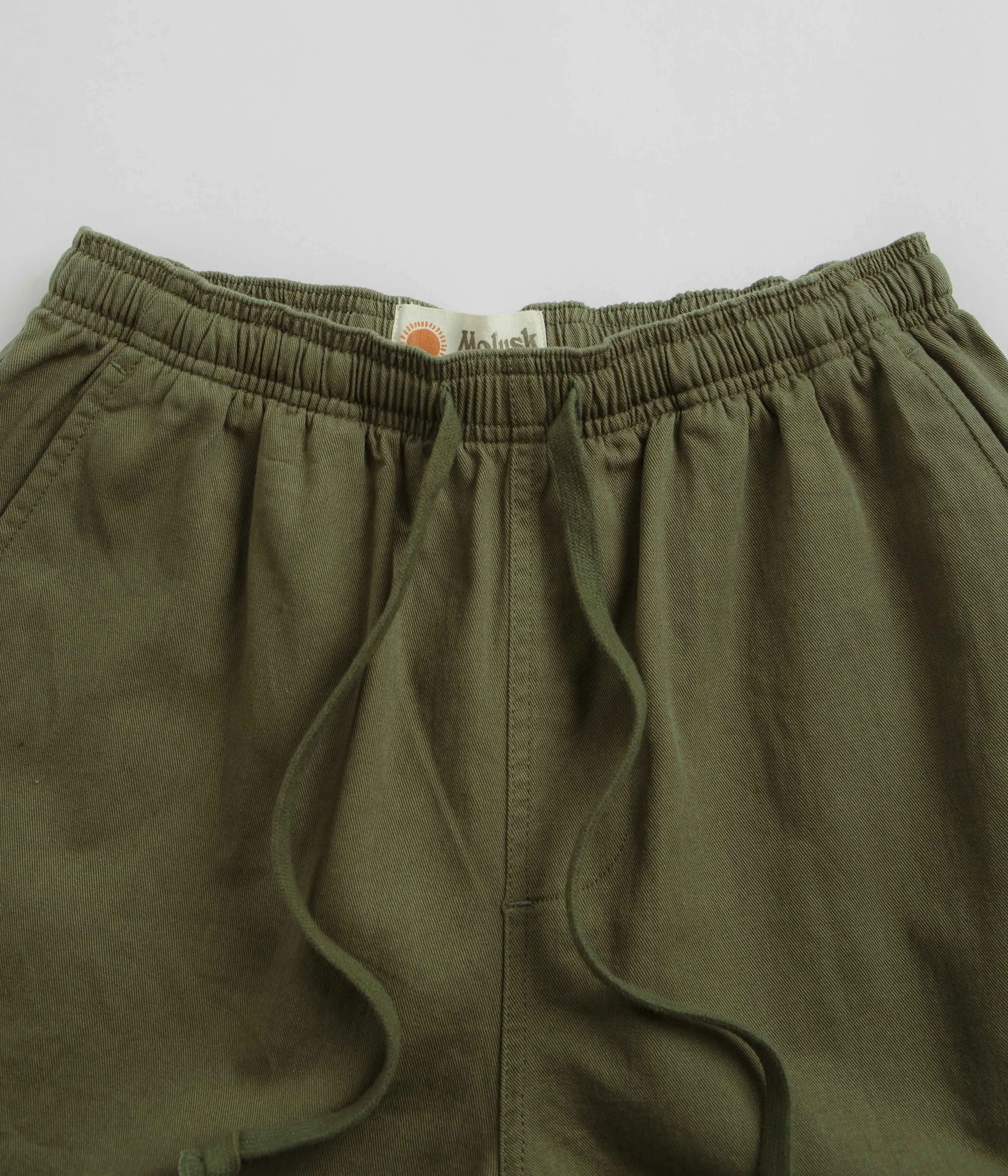 Mollusk Summer Shorts - Faded Mash Green