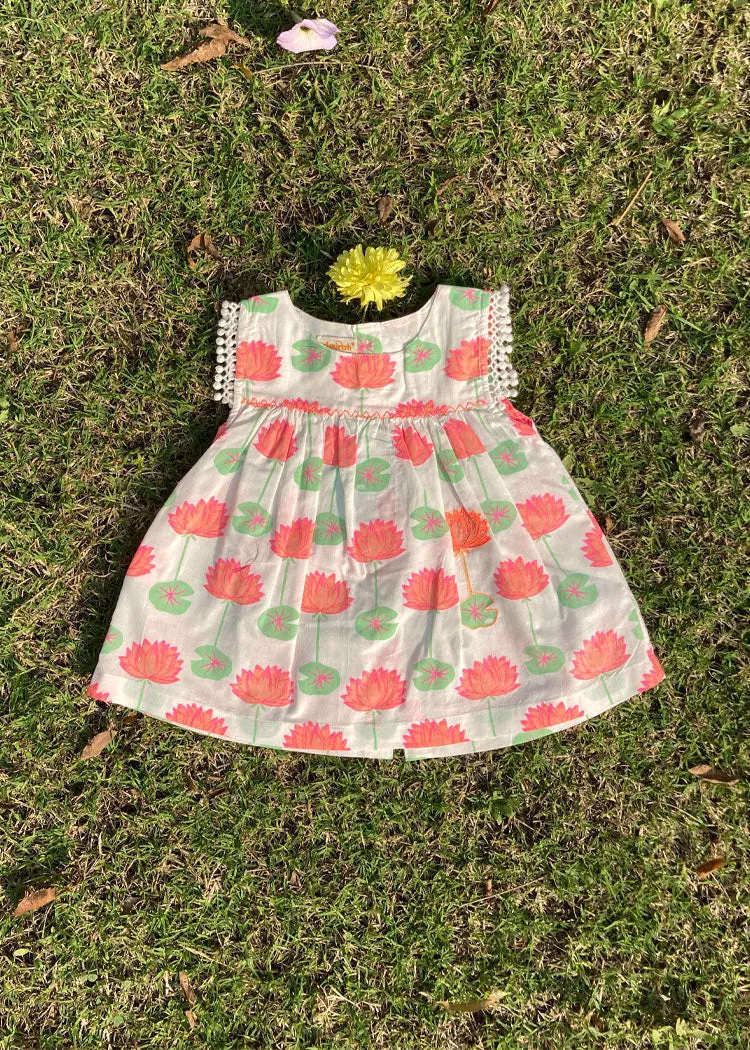 Newborn Baby Dress Lotus