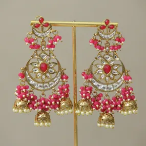 Nisha Kundan Earrings