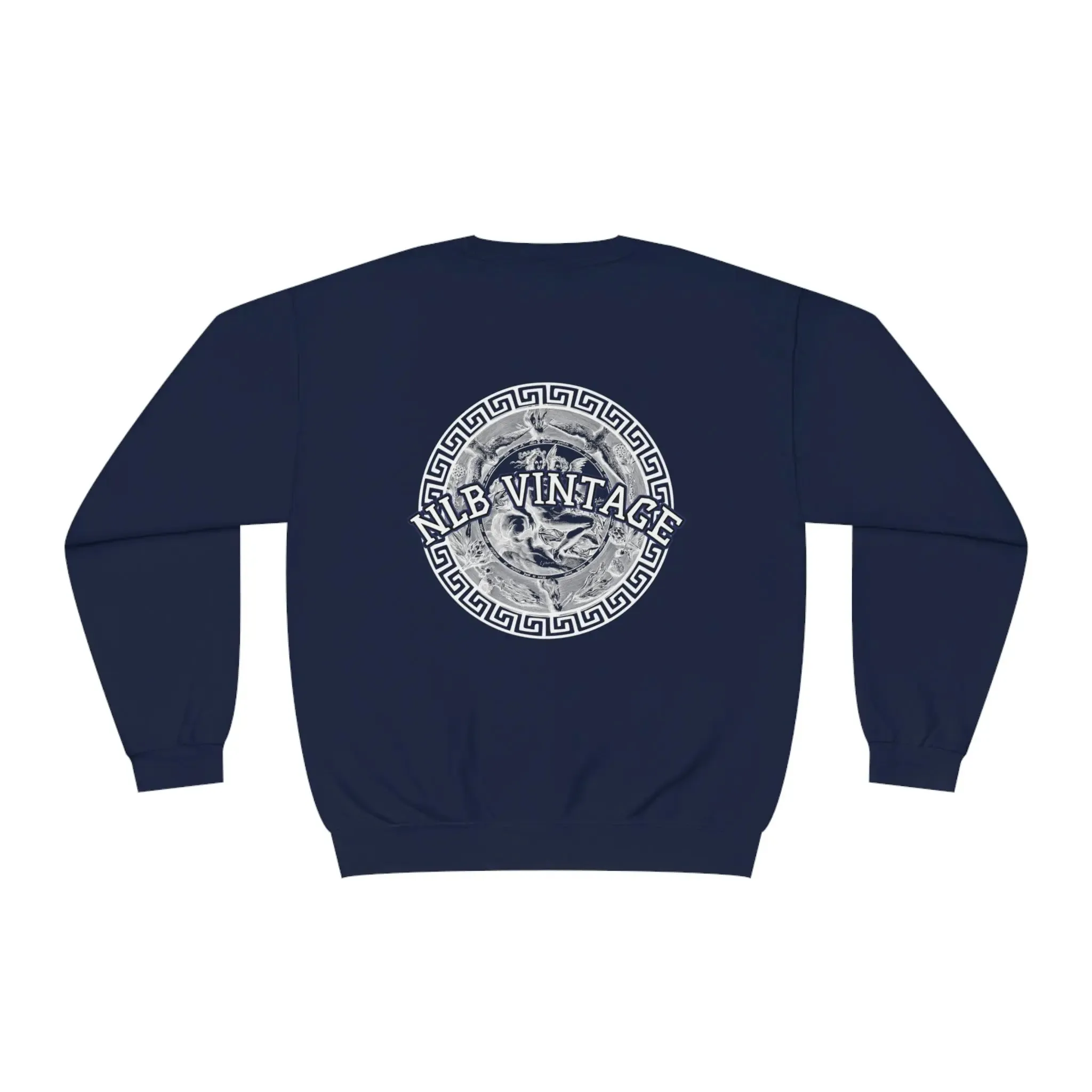 NLB VINTAGE "BLUE NAVY" Unisex NuBlend® Crewneck Sweatshirt