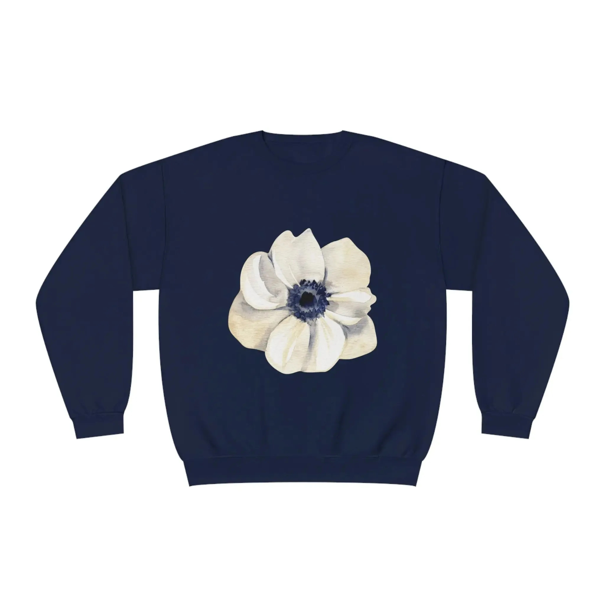 NLB VINTAGE "BLUE NAVY" Unisex NuBlend® Crewneck Sweatshirt