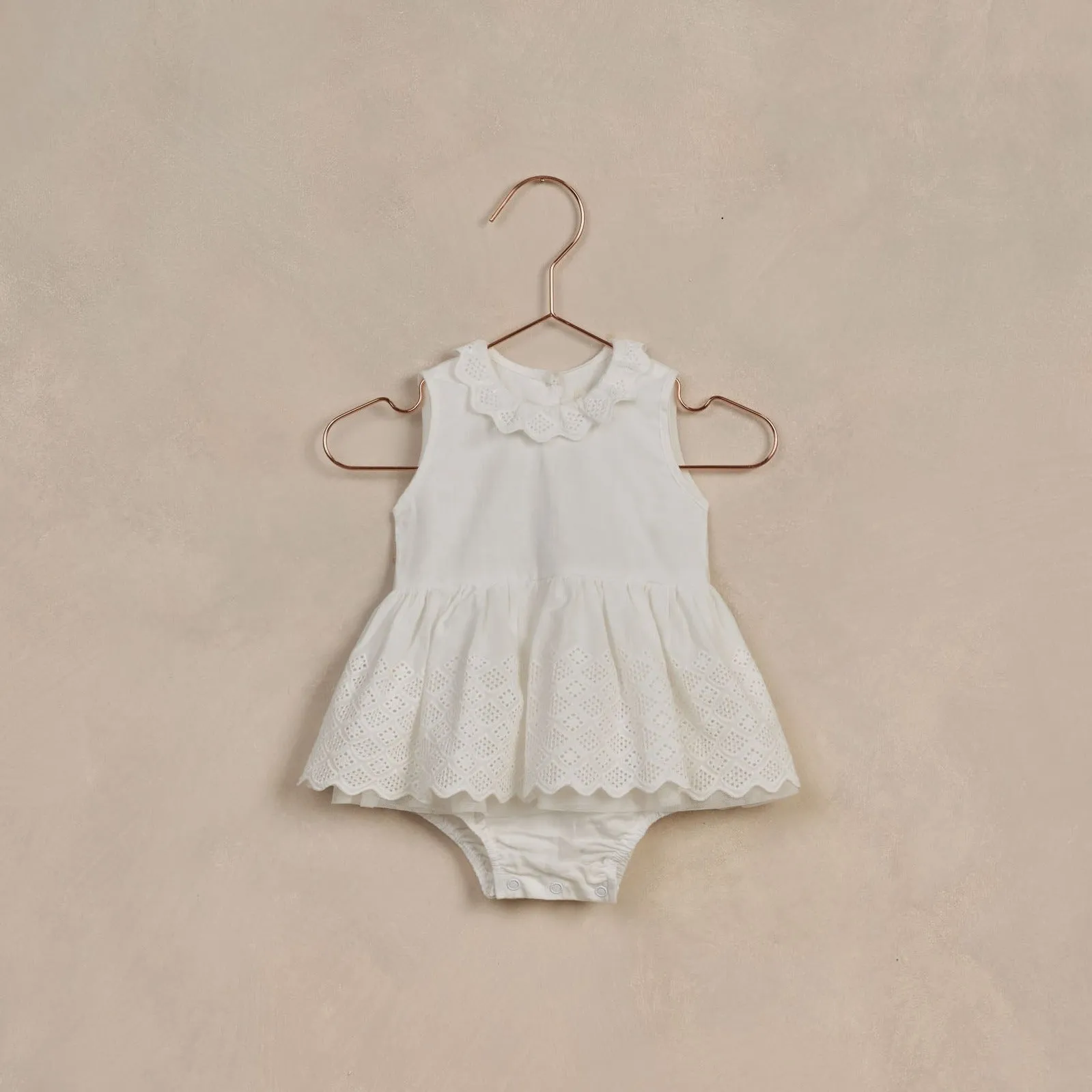 Noralee Georgia Romper - White