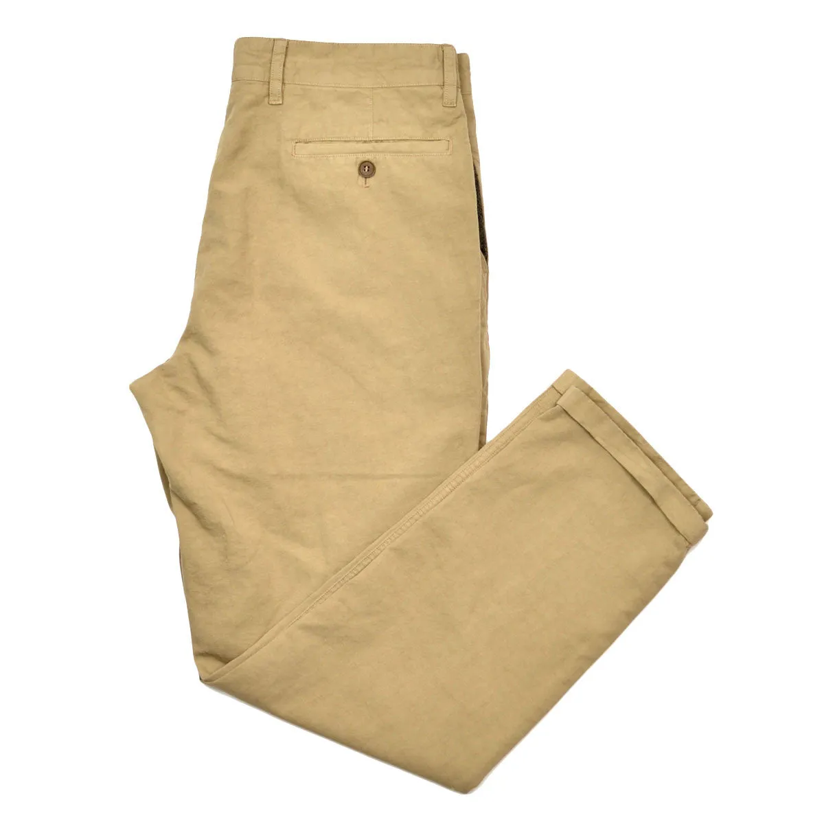 Norse Projects - Aros Cropped Dry Canvas Chinos – Khaki (Beige)