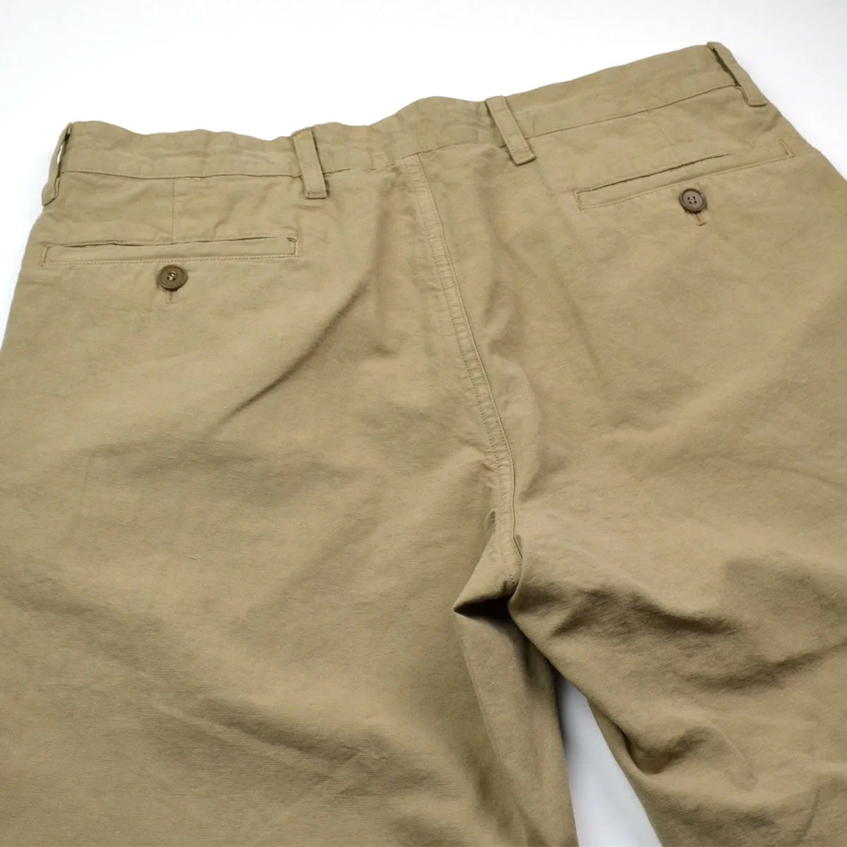 Norse Projects - Aros Cropped Dry Canvas Chinos – Khaki (Beige)