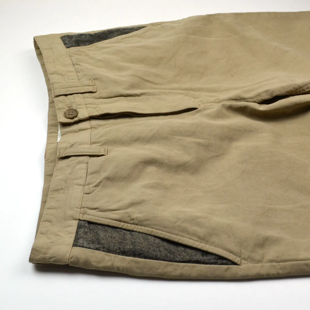 Norse Projects - Aros Cropped Dry Canvas Chinos – Khaki (Beige)