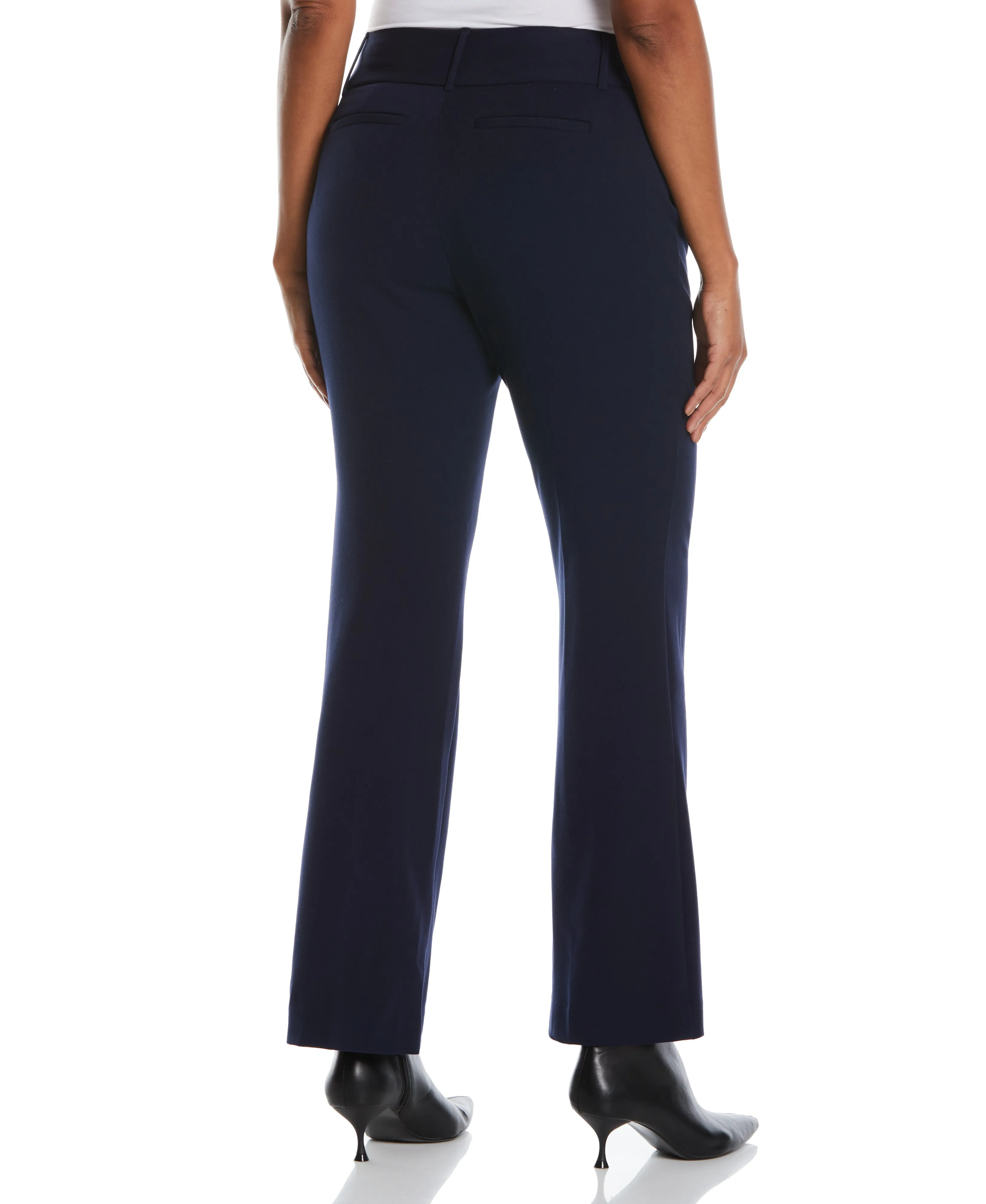 Petite Curvy Fit Boot Cut Pant - Curvy Fit