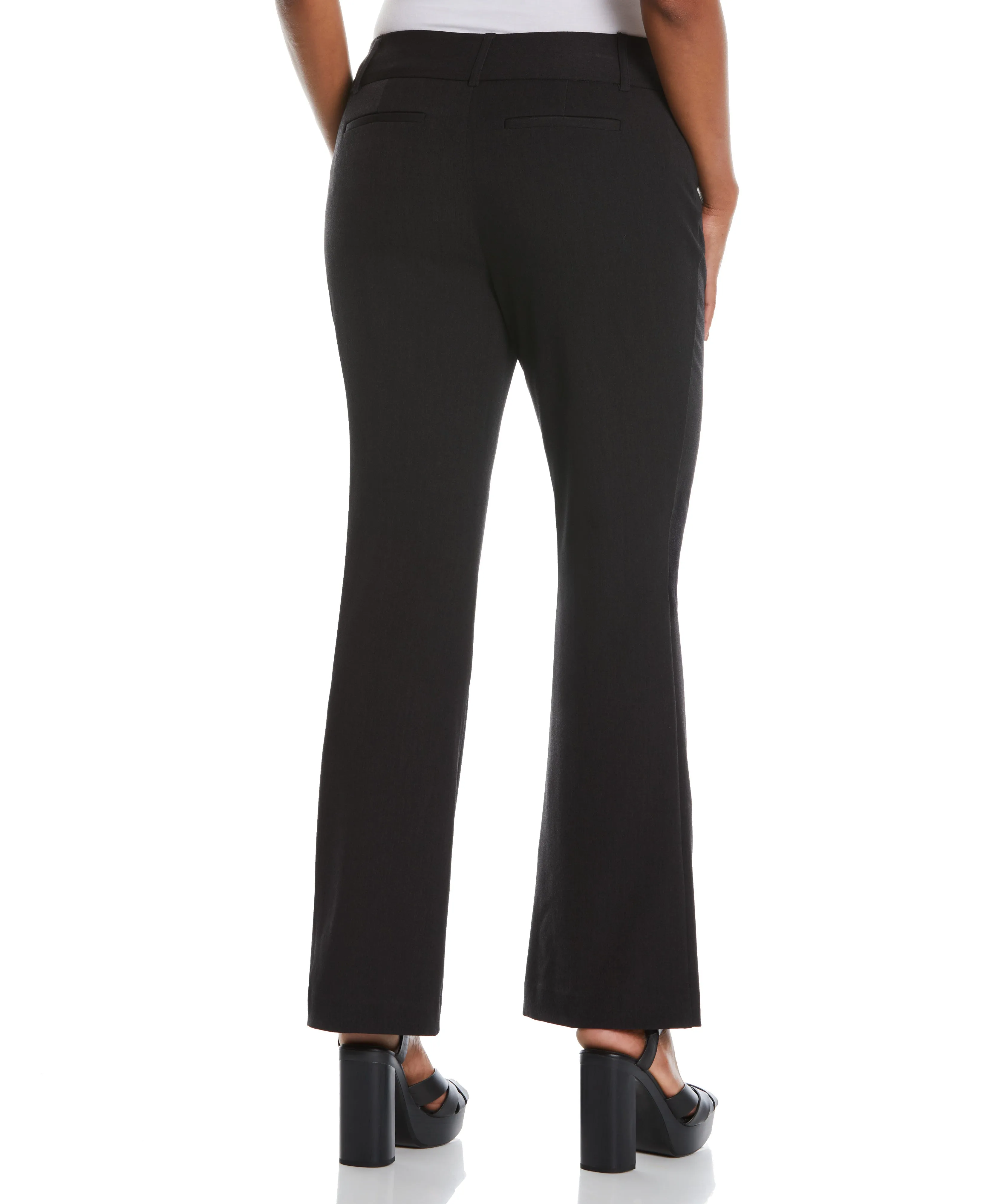 Petite Curvy Fit Boot Cut Pant - Curvy Fit