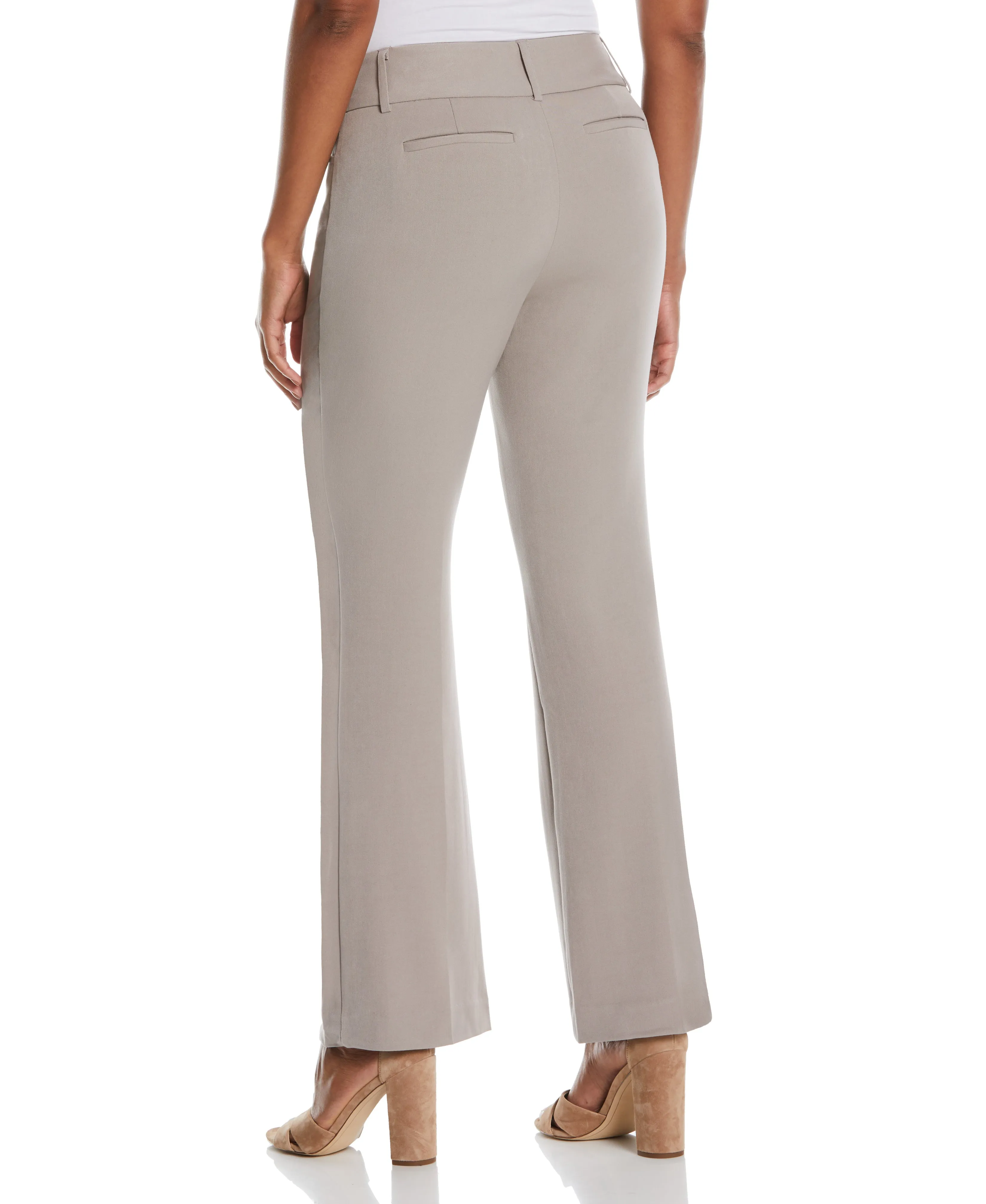 Petite Curvy Fit Boot Cut Pant - Curvy Fit