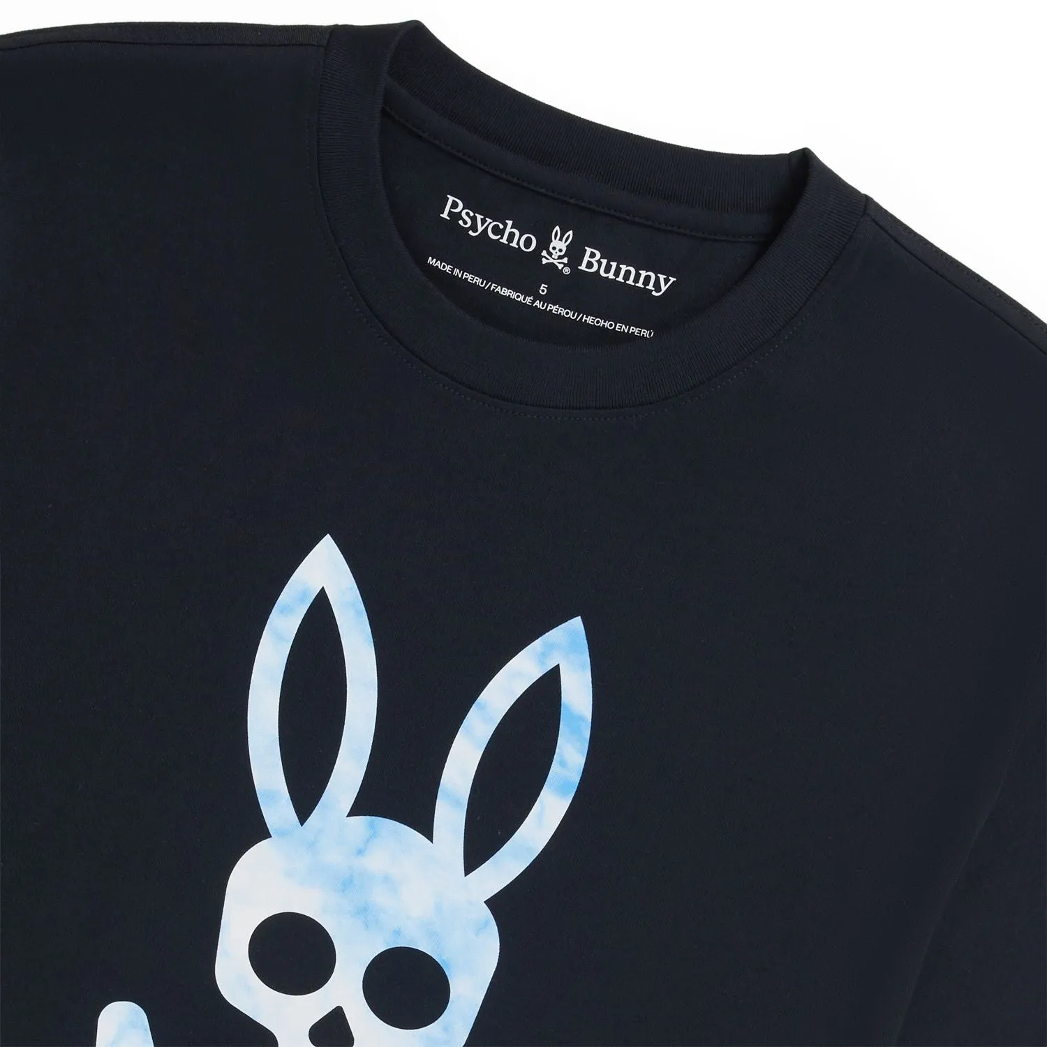 Psycho Bunny Men's Hemstead Graphic Tee - Navy