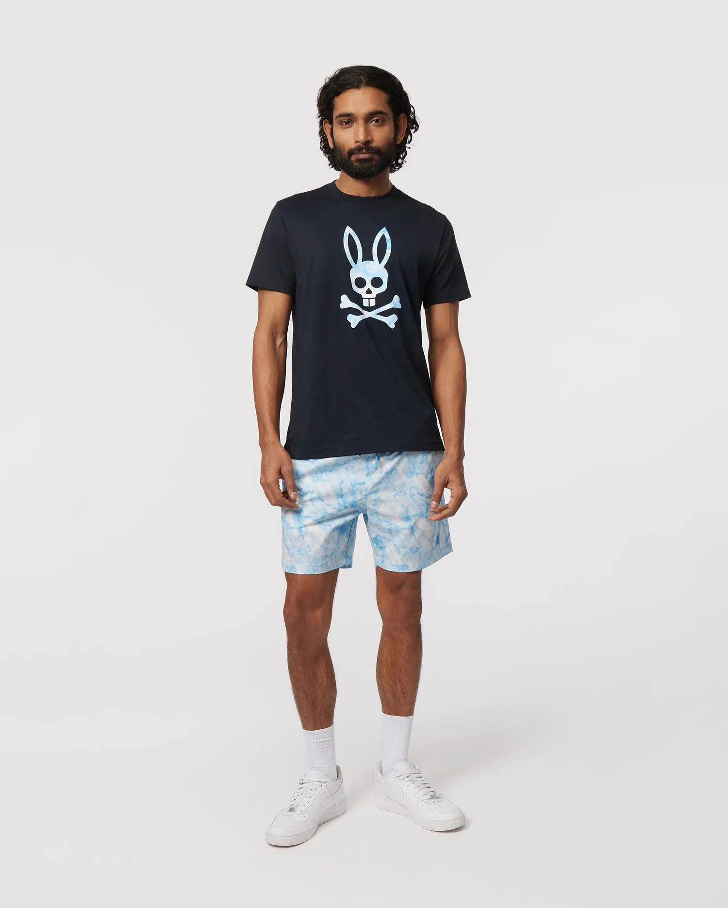 Psycho Bunny Men's Hemstead Graphic Tee - Navy