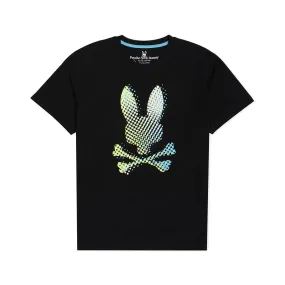 Psycho Bunny Mens Hindes Graphic Tee - Black