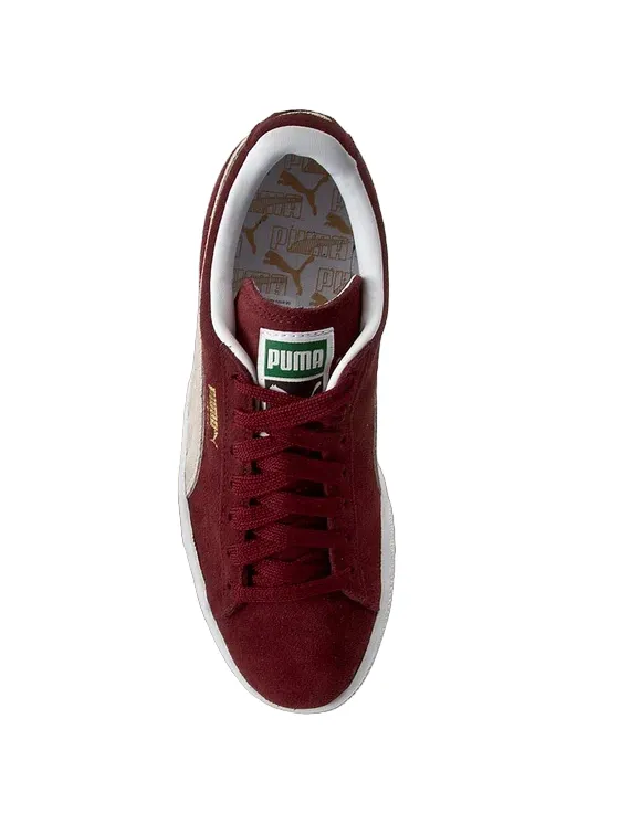 Puma Suede Classic men's sneakers shoe 352634 75 dark red