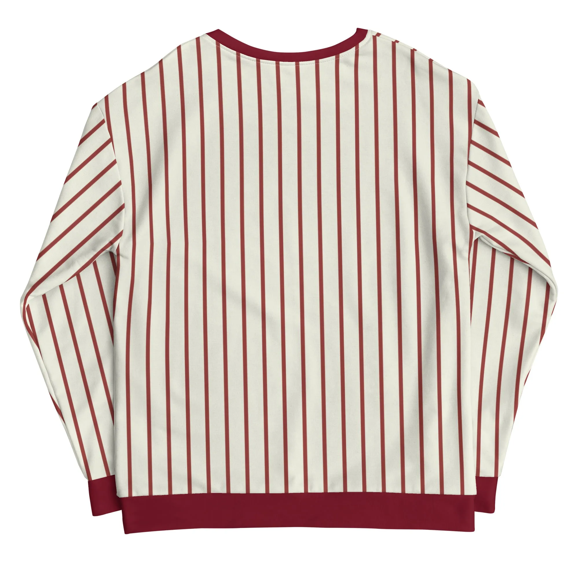 "Olde English Philadelphia Pinstripe P" All-Over Sweatshirt