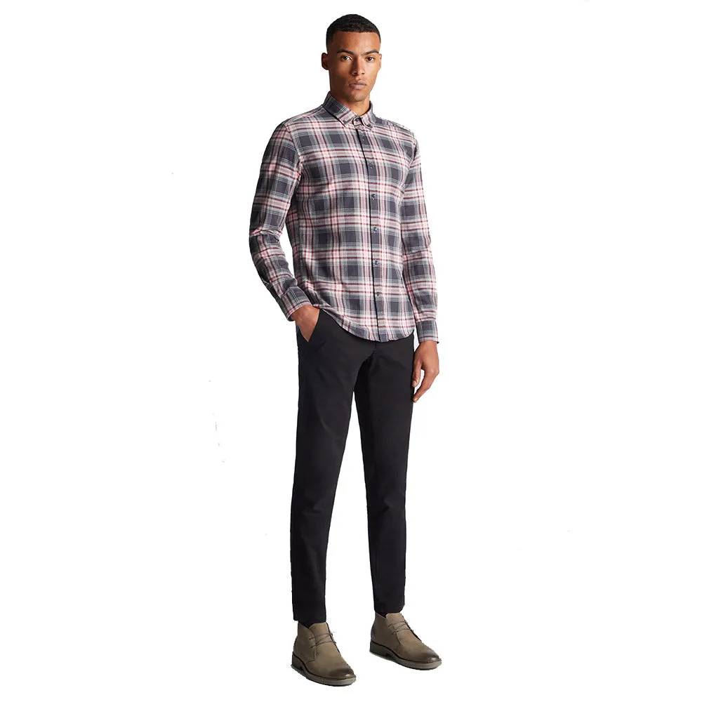 Remus Uomo Check Shirt | Grey