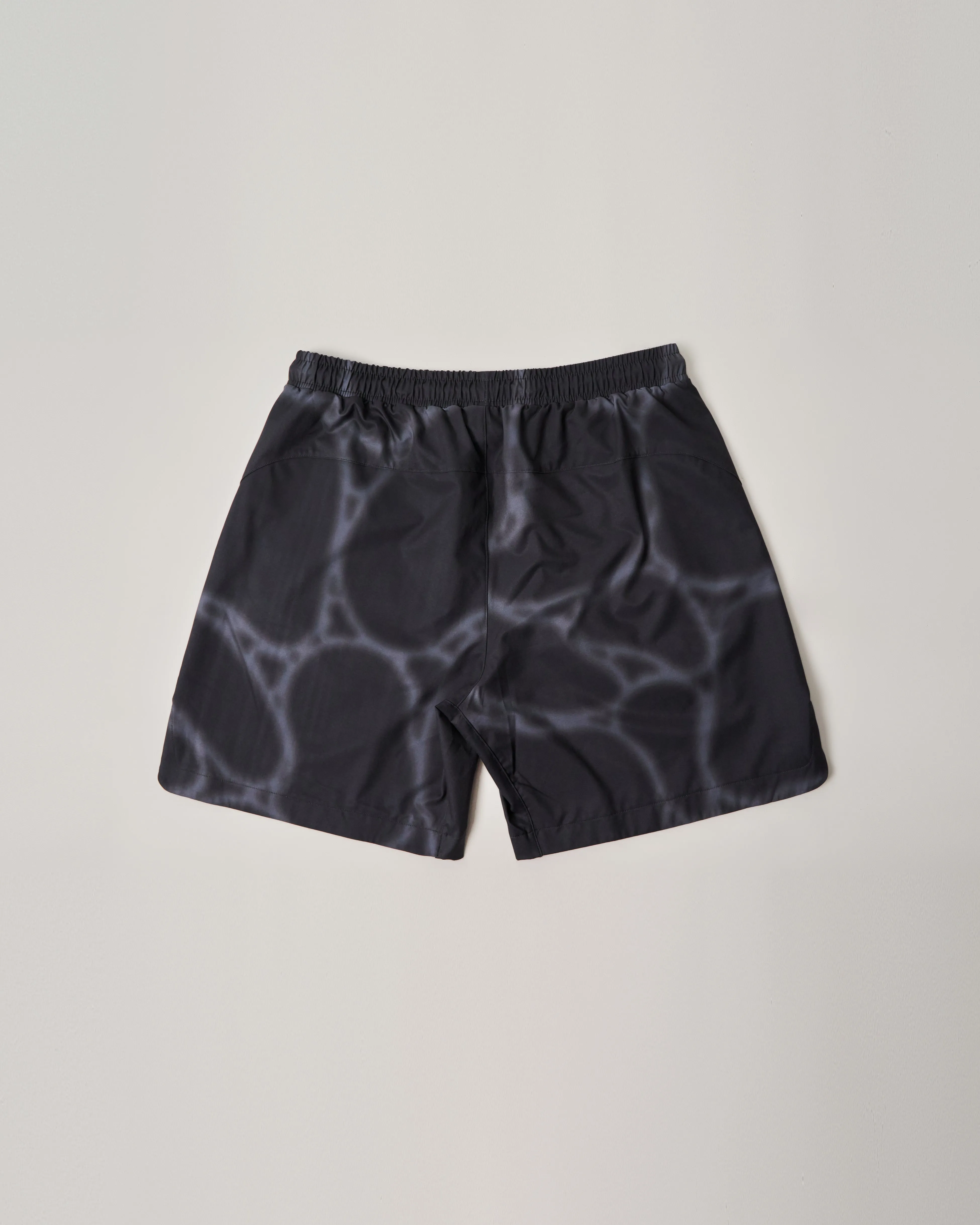 Ripple Side Slit Stretch Shorts