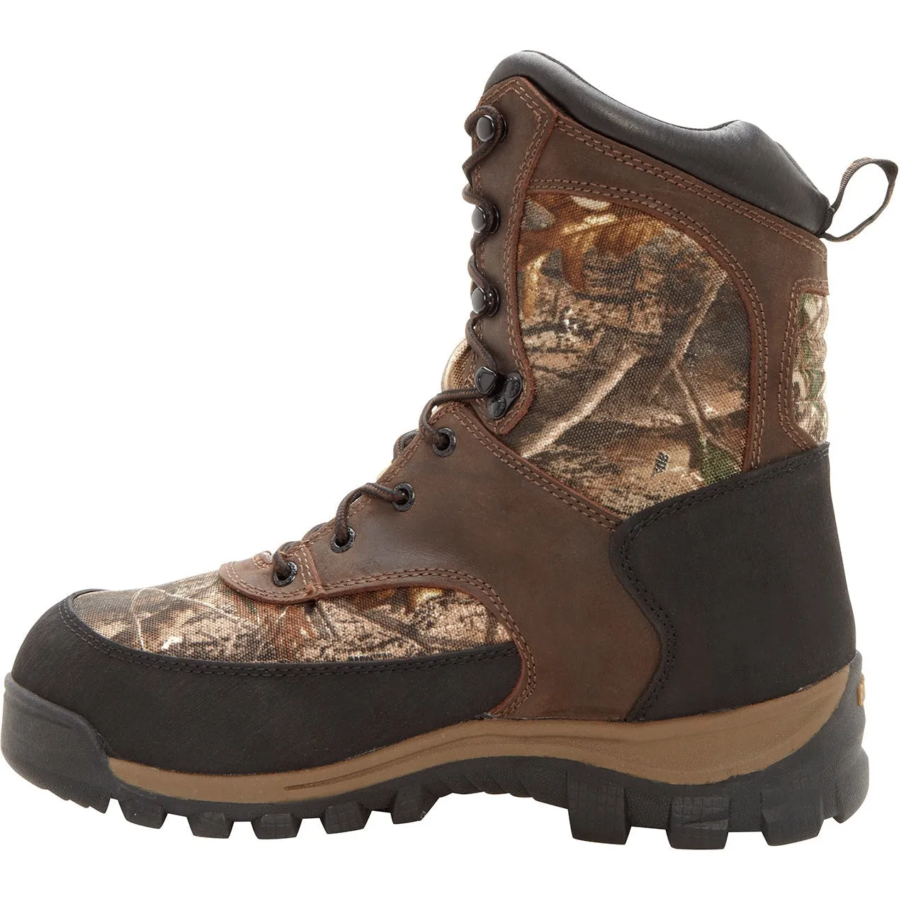 Rocky Men's Core 8" WP 400G Ins Outdoor Hunt Boot - Brown - FQ0004754