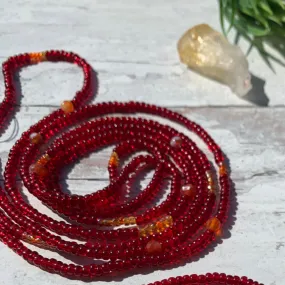 Sacral Chakra Waist Bead Strand