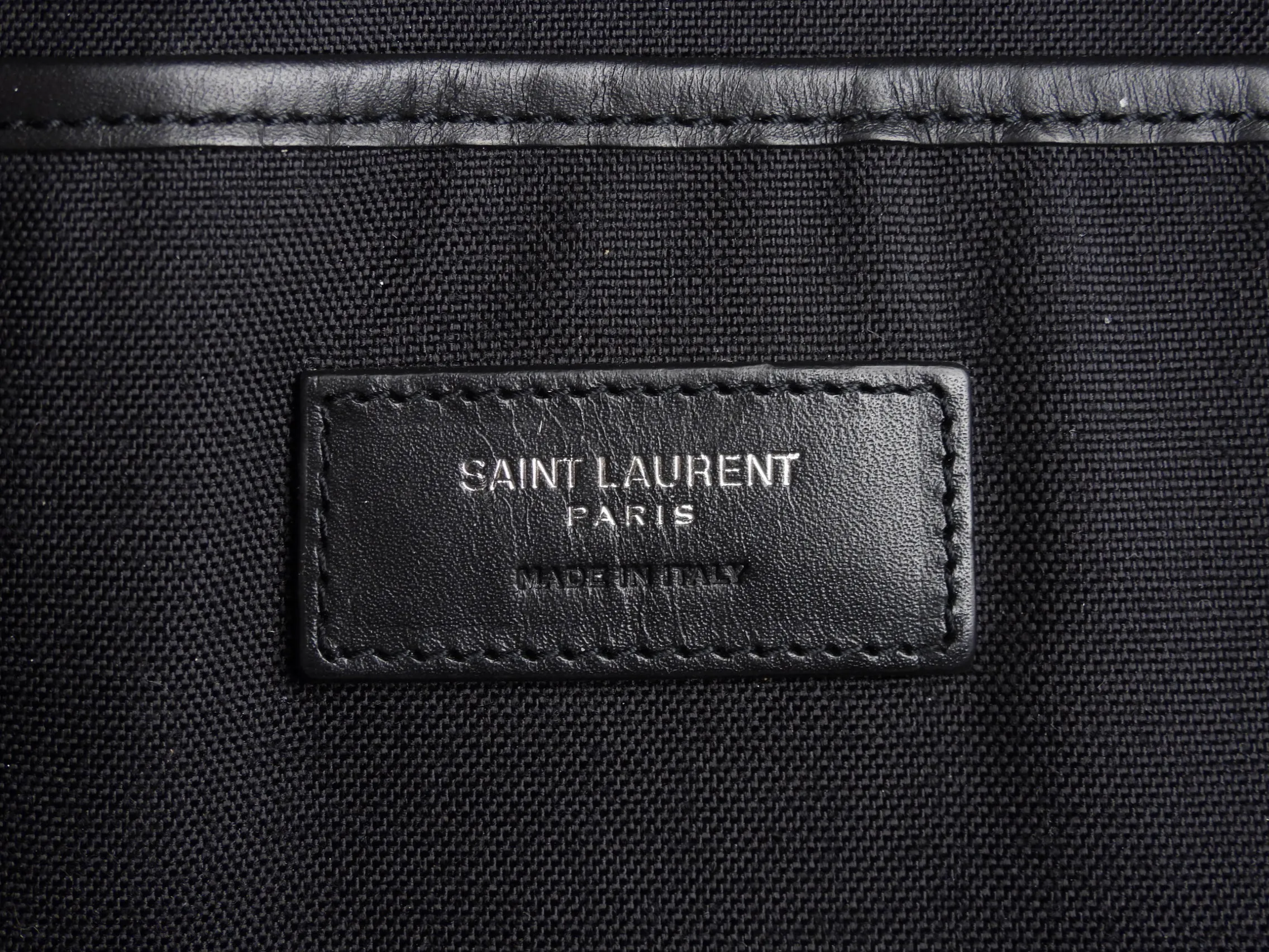 Saint Laurent Camo Canvas City Sweet Dreams Shark Backpack