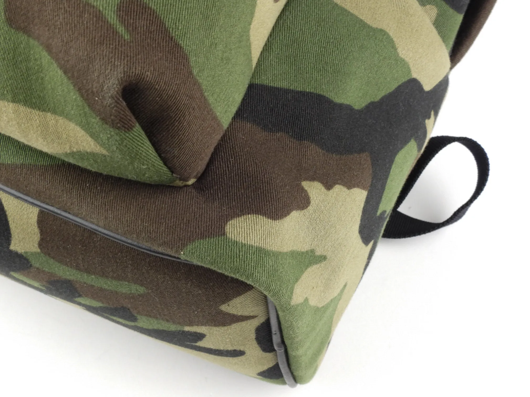 Saint Laurent Camo Canvas City Sweet Dreams Shark Backpack