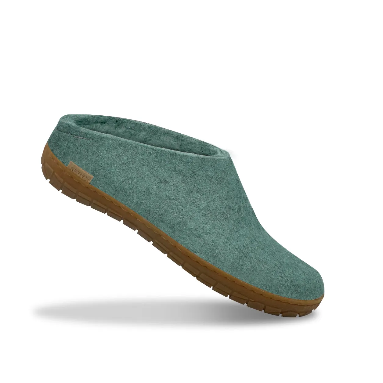 Slip-on with natural rubber sole - honey - North Sea