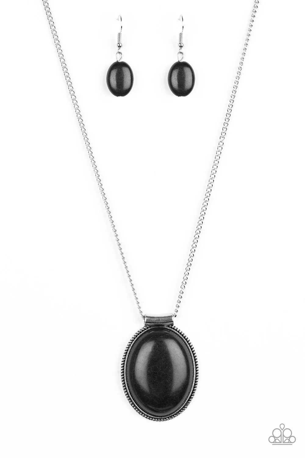 Southwest Showdown Black Necklace Set