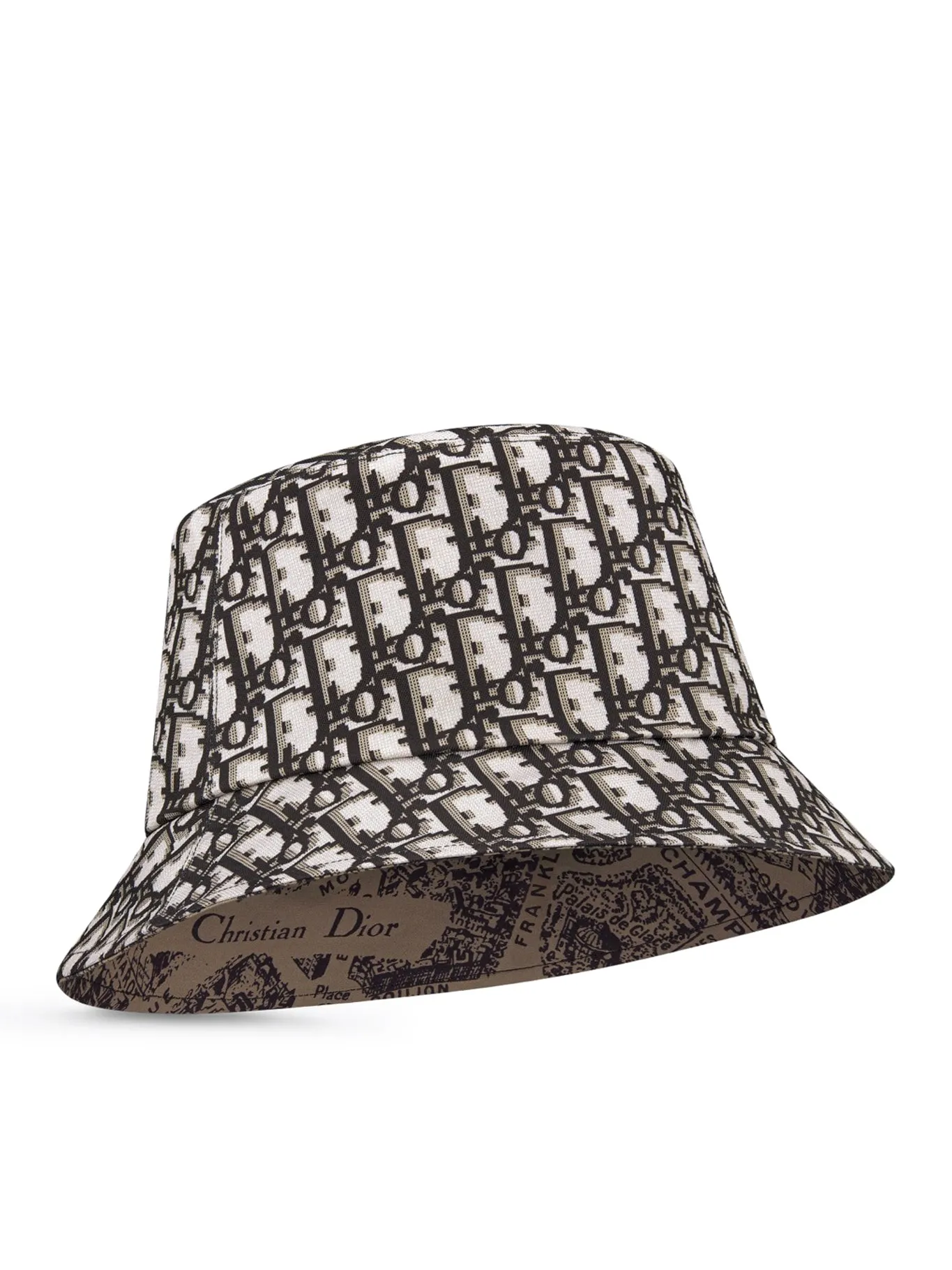 TEDDY-D PLAN DE PARIS REVERSIBLE NARROW BRIM FISHERMAN`S HAT