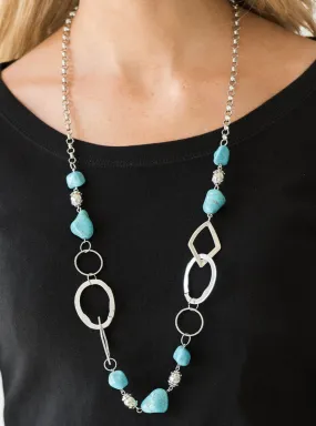 Thats TERRA-ific! Blue Necklace Set